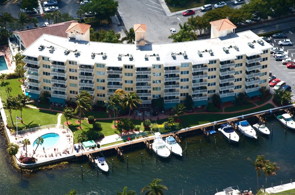 Aerial view of marina | Yacht and Beach Club - Waterfront Condo | Image #2/25 | 