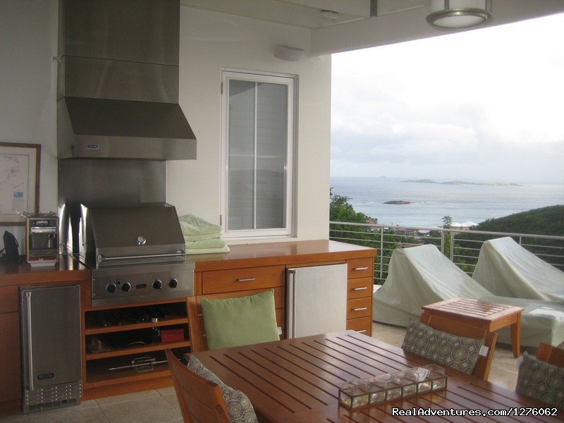Outdoor Kitchen | Vacation Rental is Virgin Islands | Image #6/10 | 