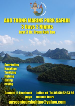 Anthong National park, | Koh Tao, Thailand | Cruises