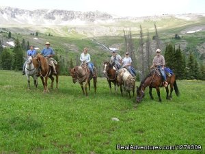 Summer Get Away on Horses With Boulder Basin Outf