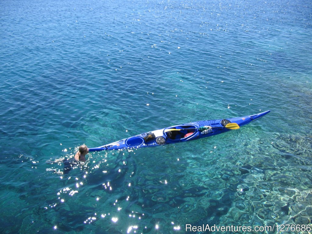 Crystal clear Adriatic Sea | Croatia Sea Kayaking | Image #18/26 | 
