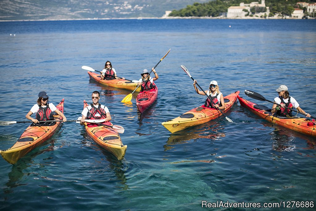 Crystal clear Adriatic Sea | Croatia Sea Kayaking | Dubrovnik, Croatia | Kayaking & Canoeing | Image #1/26 | 