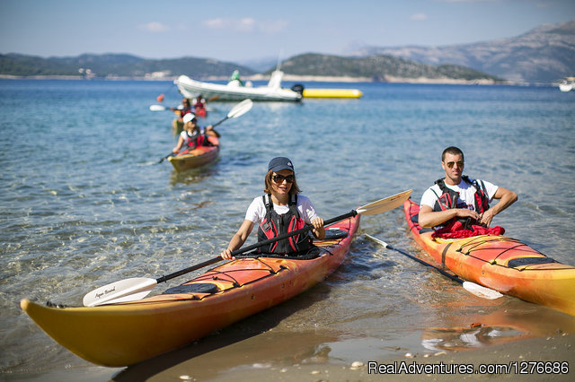 Croatia Sea Kayaking Photo