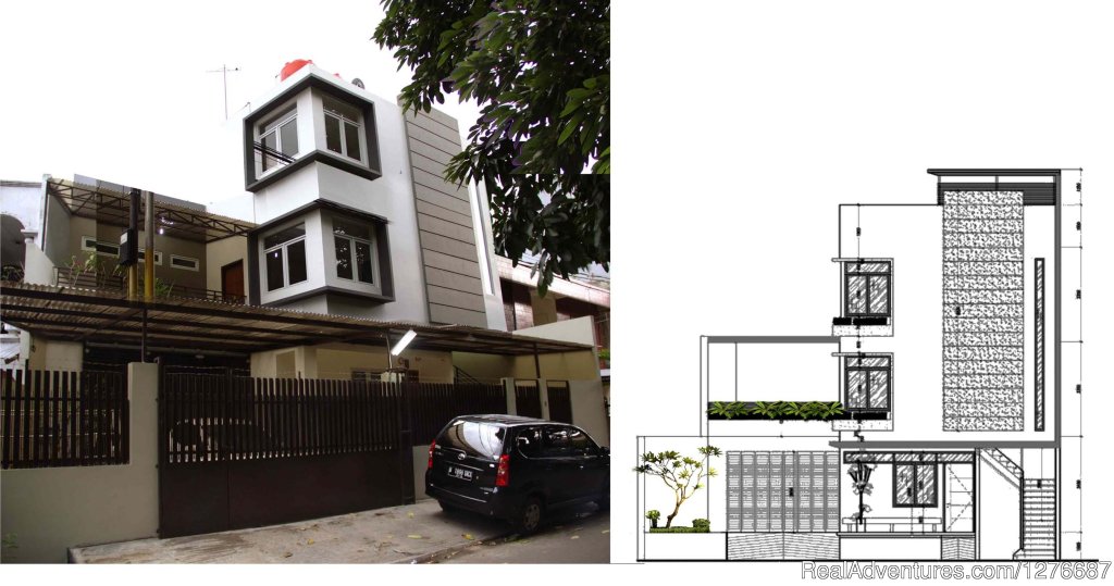 cazaH, front view | Room for Rent In Central Jakarta | Image #14/17 | 