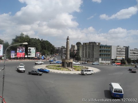 Our Independence Square In Addis Ababa