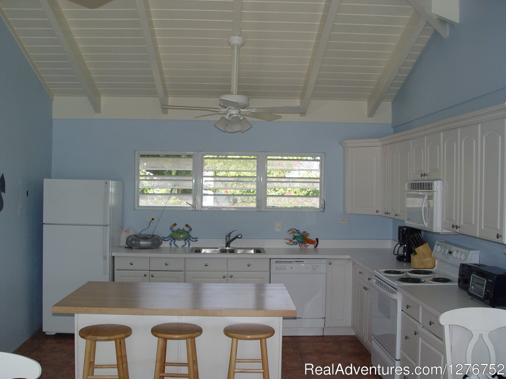 Kitchen in Slow Mocean | Private house on the Smallest of the USVI | Image #3/3 | 
