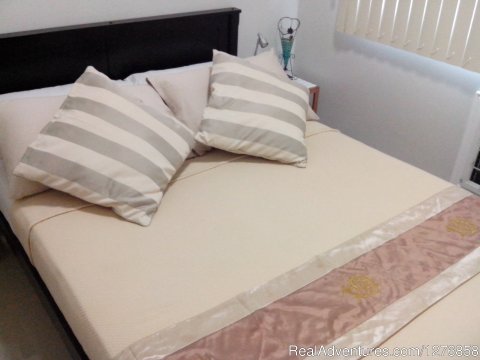 Comfortable full size double bed