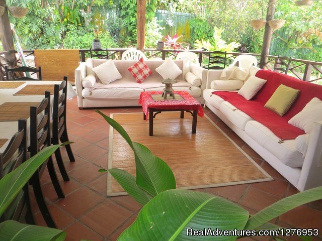 Outdoor covered living space | The Humming Bird Apartment at The Chi Centre | Bridgetown, Barbados | Bed & Breakfasts | Image #1/19 | 
