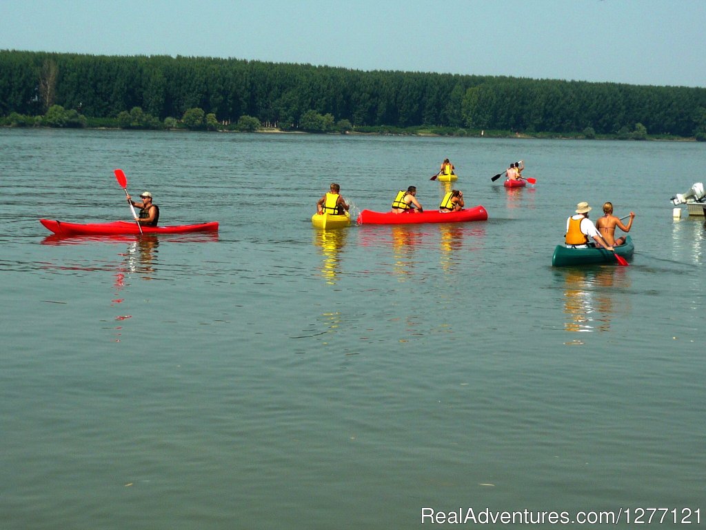 Novi SadRowing difficulty:very easy, down the Danube with th | Paddling in Novi Sad, Serbia | Image #4/6 | 