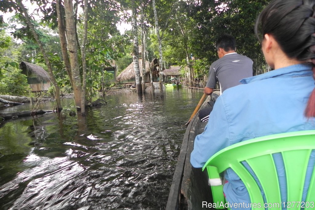 Floded forest canoe trip | Conservation in Action at Tapiche Jungle Reserve | Image #7/7 | 