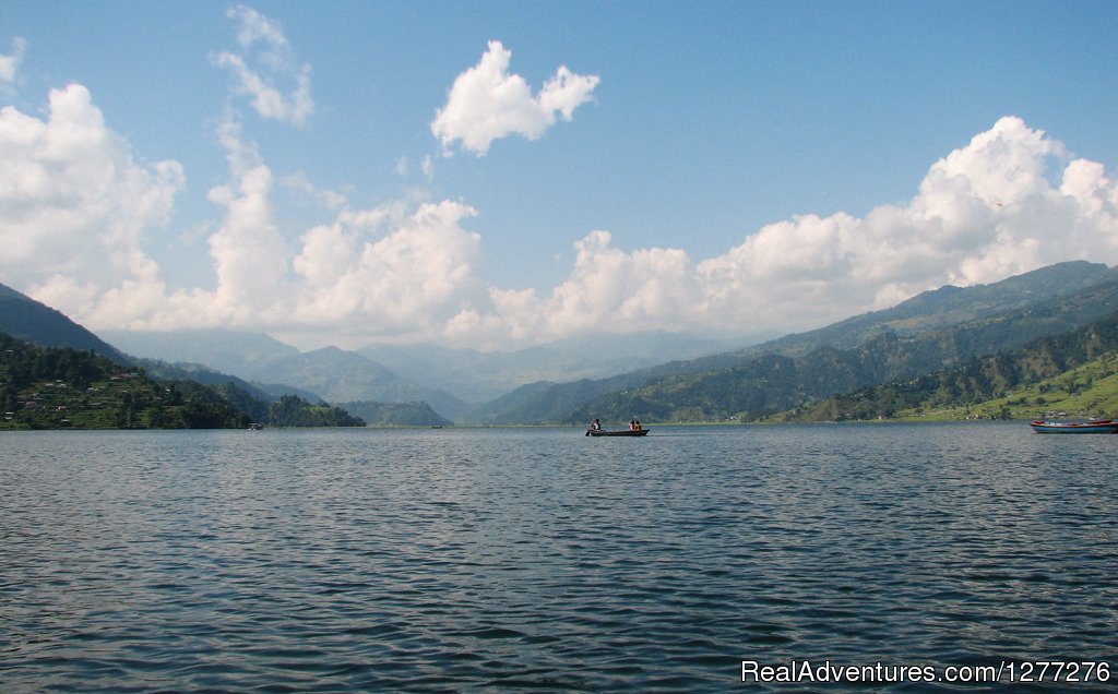 Beautiful Phewa Lake view | Scenic Pokhara Sightseeing Tour with Well Nepal. | Image #2/4 | 