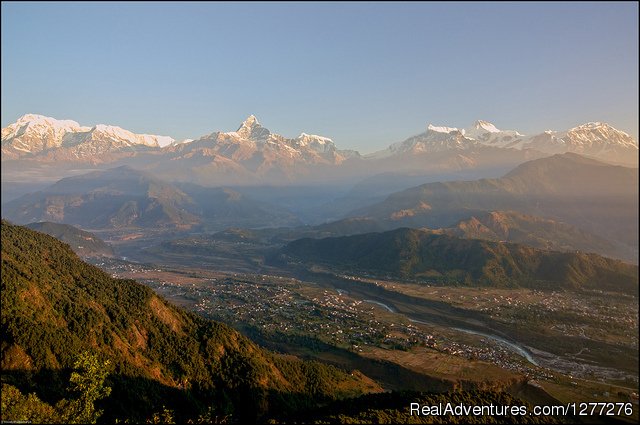 Sunrise From Sarangkot Hill, Pokhara | Scenic Pokhara Sightseeing Tour with Well Nepal. | Image #4/4 | 