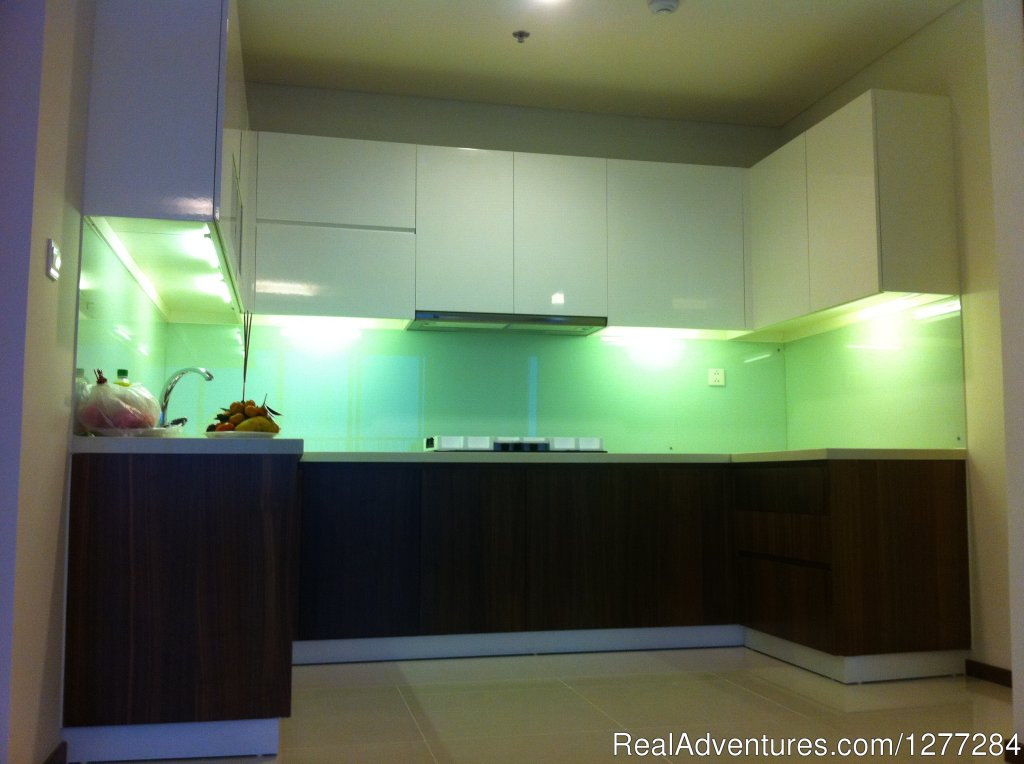 Modern kitchen | Luxurious Apartment In Hochiminh City | Ho Chi Minh City, Viet Nam | Bed & Breakfasts | Image #1/11 | 