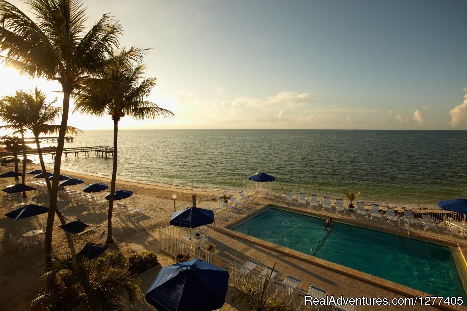 View from our Oceanside Suite | Glunz Ocean Beach Hotel & Resort | Marathon, Florida  | Hotels & Resorts | Image #1/5 | 