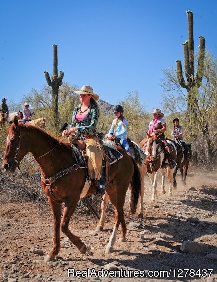 Family Friendly Guided Trail Rides