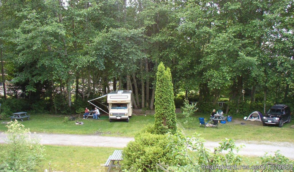 SunLund By-The-Sea | SunLund By-The-Sea RV Campground & Cabins | Lund, British Columbia  | Campgrounds & RV Parks | Image #1/8 | 