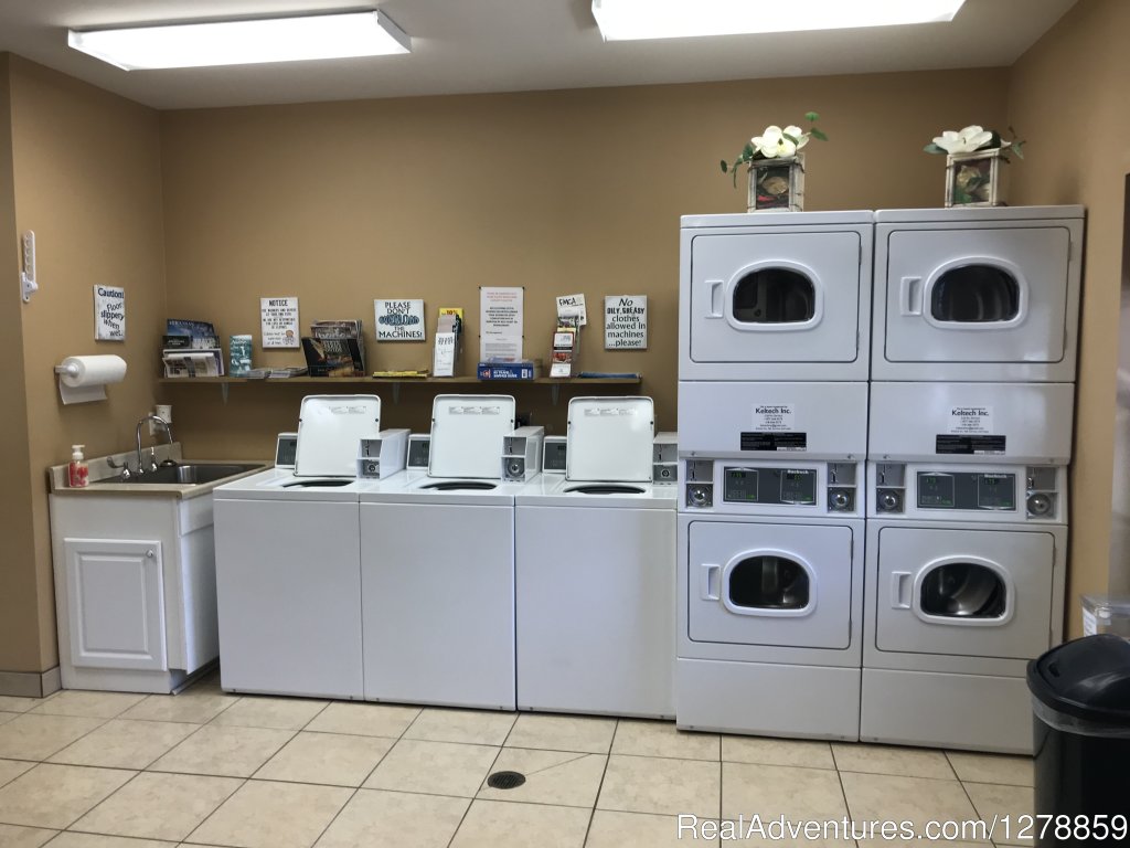 Updated laundry area | Magnolia RV Park, LLC | Image #8/13 | 