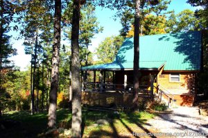 Deer Lodge  Secluded Log Cabin Rentals | Jasper, Arkansas | Vacation Rentals