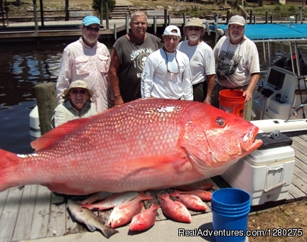 Mexico Beach Charters we love to catch fish--Big fish
