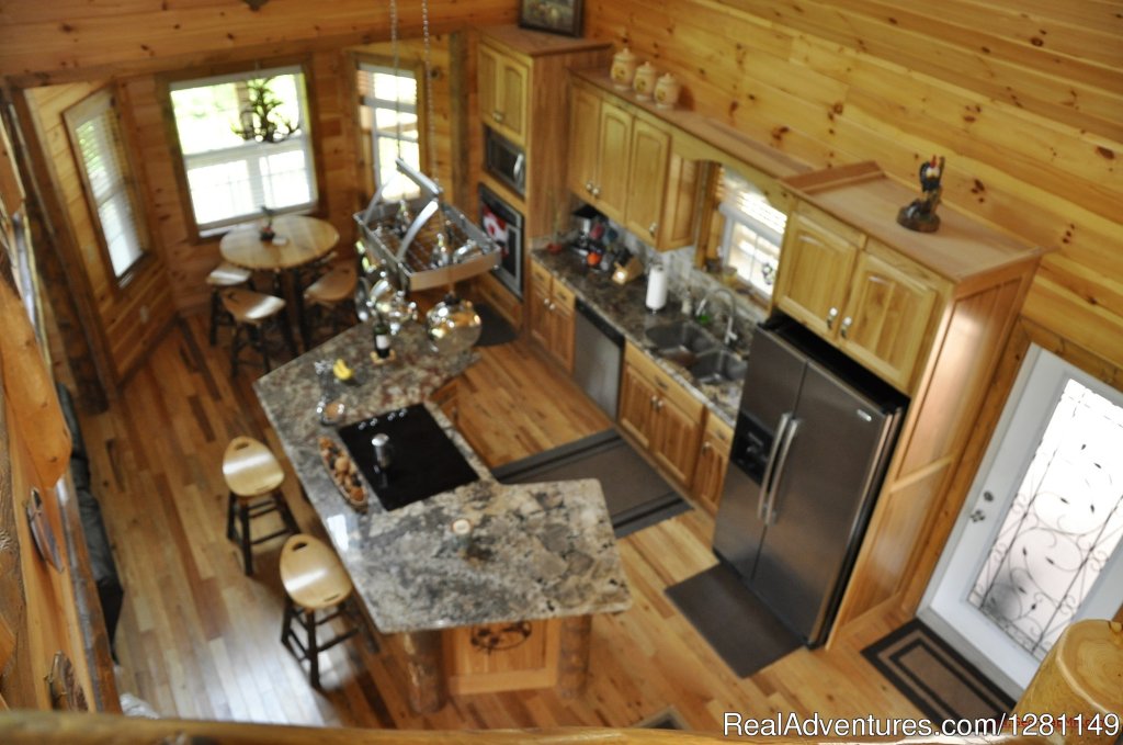 Blue View Mountain Vacation Cabin Rental Murphy, Nc | Luxury Dog-friendly Cabins W/ Fence-in & Hot-tub | Image #4/7 | 