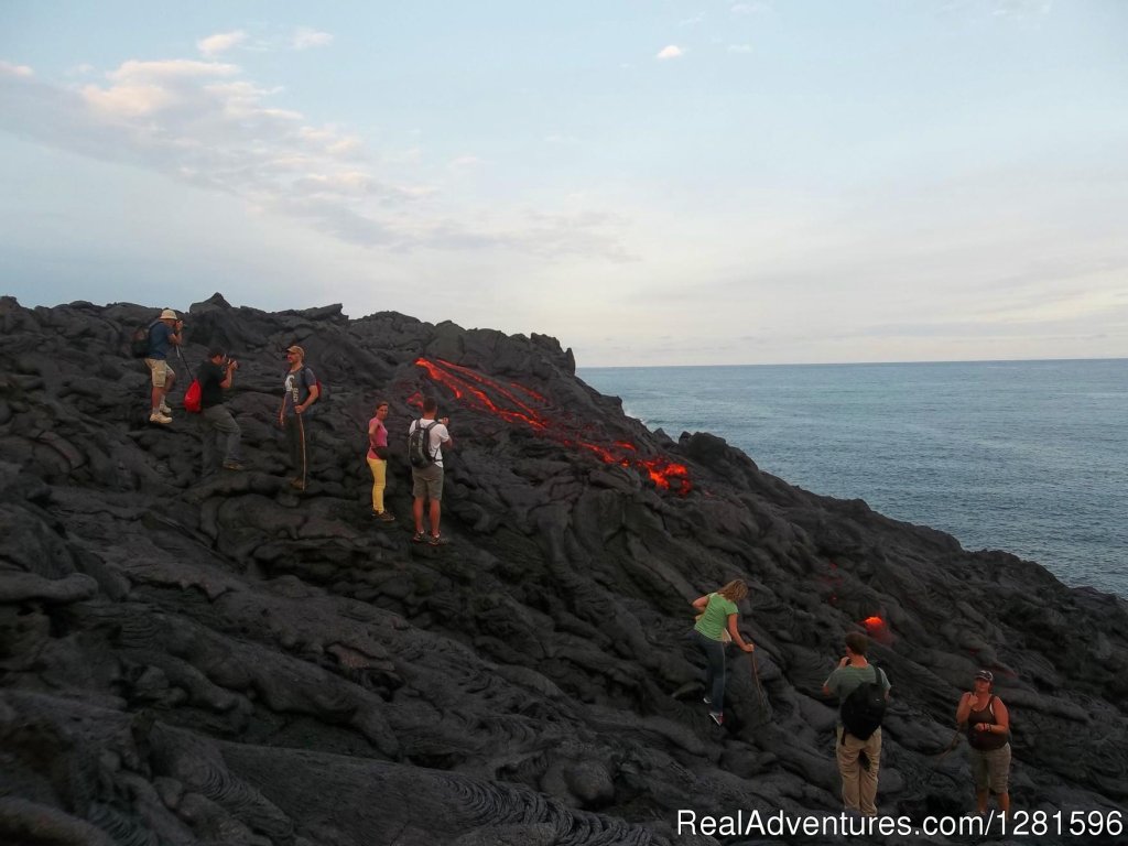 Hike to Lava Flows | Hike to Active Lava Flows | Image #4/5 | 