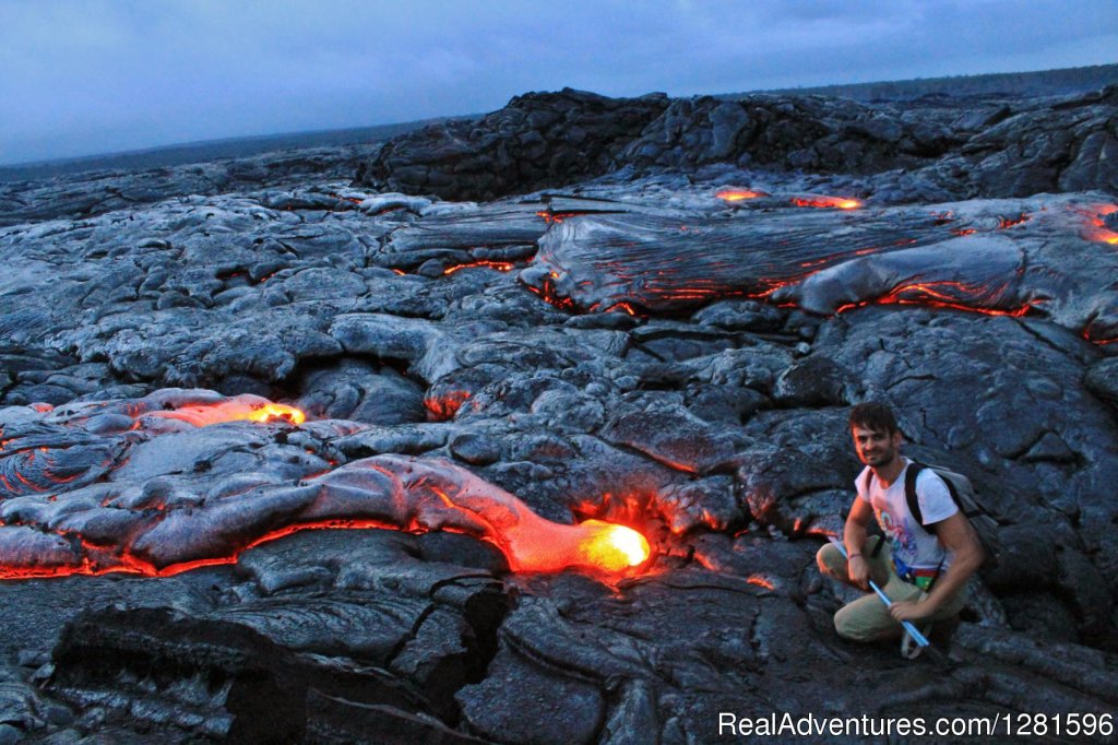 Get close to Lava | Hike to Active Lava Flows | Image #3/5 | 