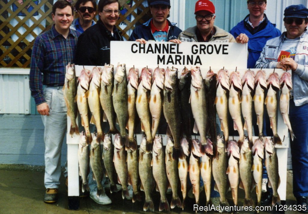 A rack of HUGE walleyes | Trophy Hunter Charter Services Inc. | Image #7/8 | 