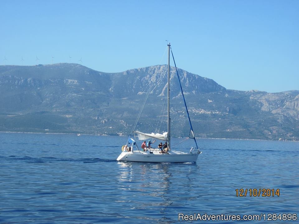 Racing Boat | CYCLADES REGATA 2015  on a DUFOUR 30 Classic | Athens, Greece | Sailing | Image #1/1 | 