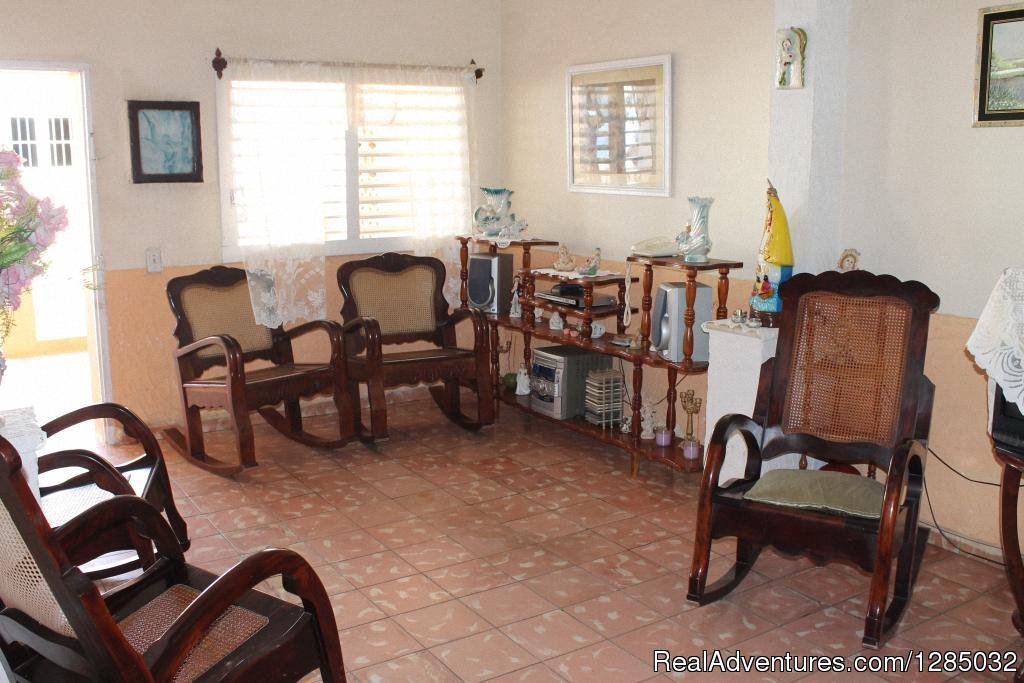 Living room | Hostal Don Vivas in Trinidad, Cuba | Image #2/6 | 