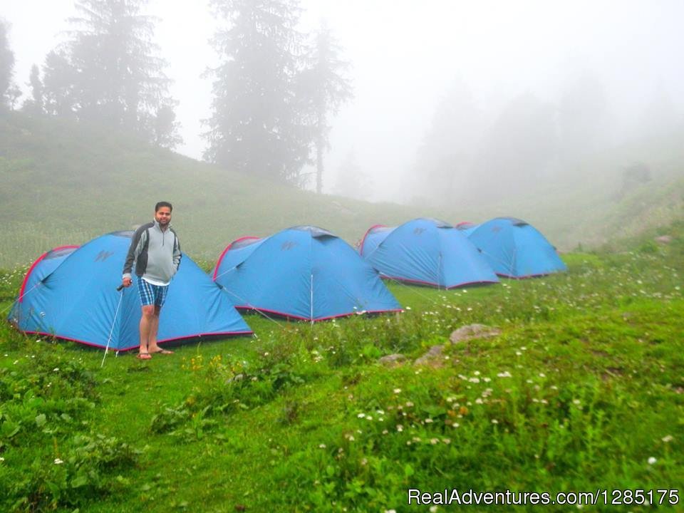 Camp setup on trekking at National Park | Adventure in Indian Himalayas | Image #15/16 | 