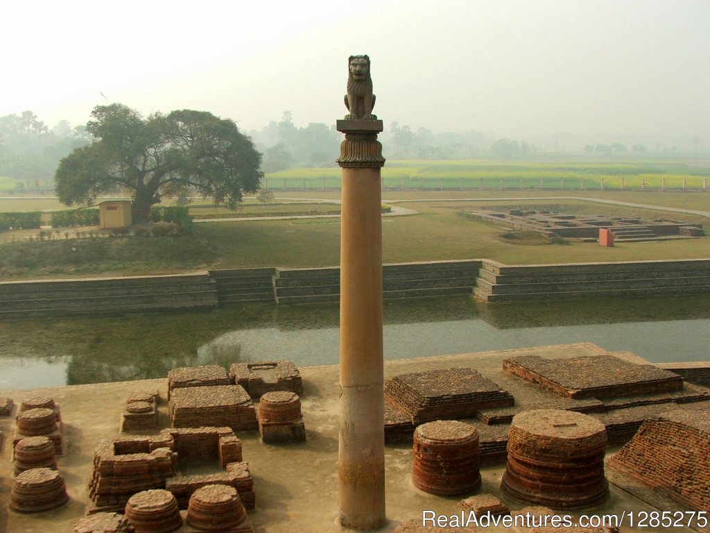 Ashoka Pillar | Buddhist Circuit Pilgrimage Tour Packages in India | Image #4/5 | 