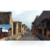 On-site 3d virtual reality tour of ancient Pompeii Via dell'Abbondanza