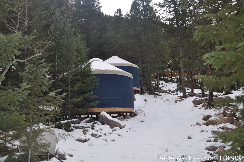 Yurts in a Winter Wonderland | Luxurious Lodging in Adventure Country, Colorado | Image #2/9 | 