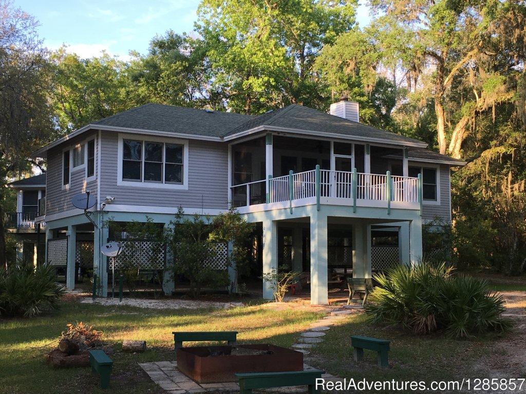 Suwannee House | Luxury Suwannee Riverfront (up to)4 Bed/4 Bath | Bell, Florida  | Vacation Rentals | Image #1/26 | 