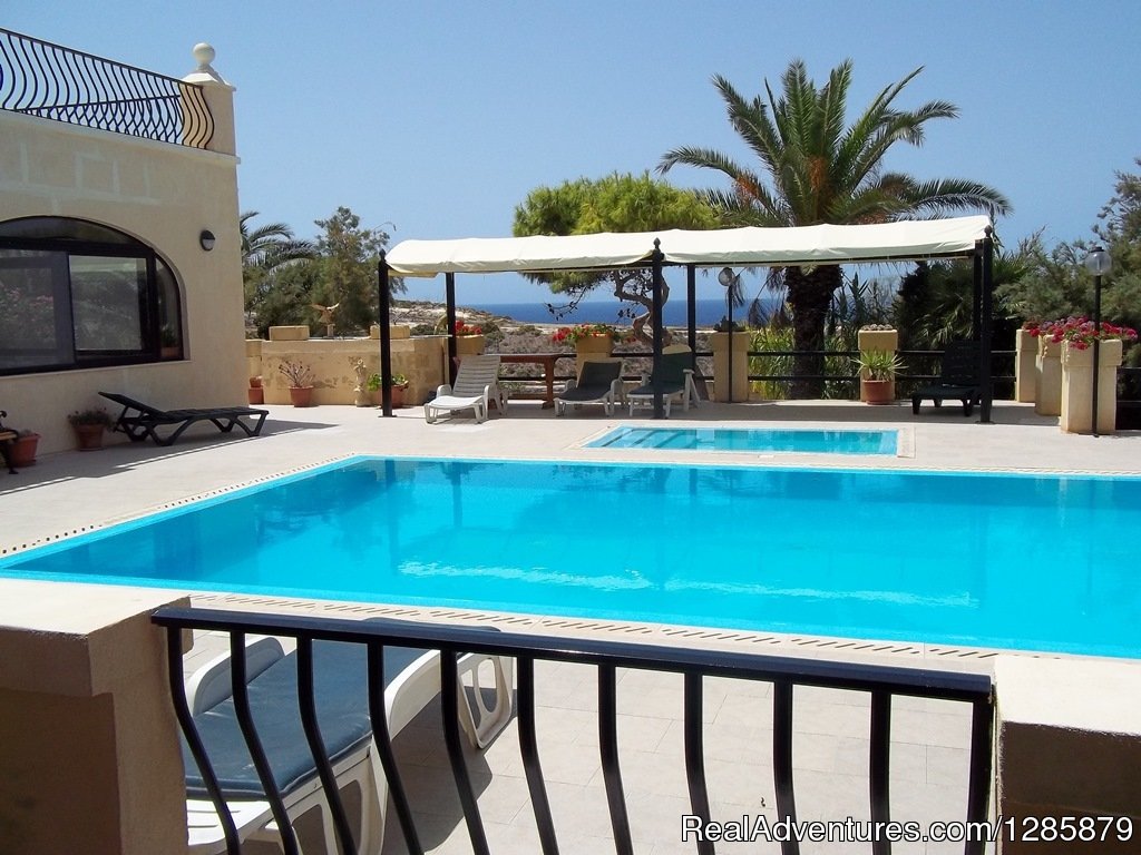 Pool View | San Antonio Guest House - Gozo Bed & Breakfast | Image #5/16 | 