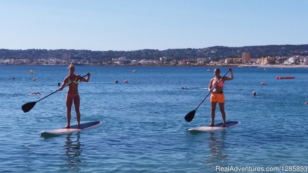 Stand Up Paddle Boarding on crystal clear waters | Fitness & Adventure Boot Camp Holiday in Spain | Image #13/19 | 