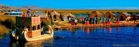 Uros Island - Titicaca lagoon