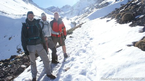 On the way to Toubkal