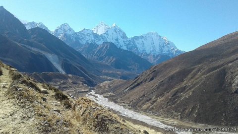 On the way to everest base camp