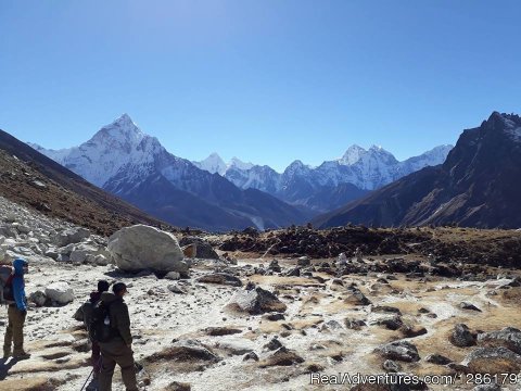 On The Way To Everest Base Camp