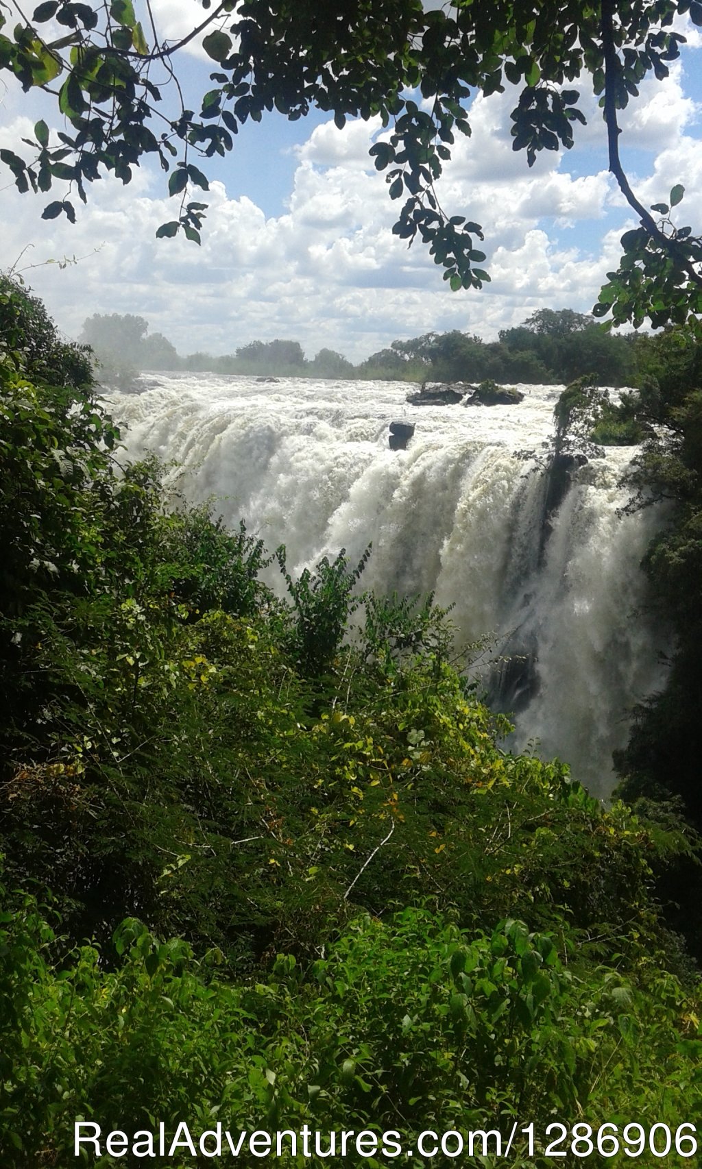 View Of the Falls | Guided Tour Of The Falls-Zambia | Image #2/3 | 