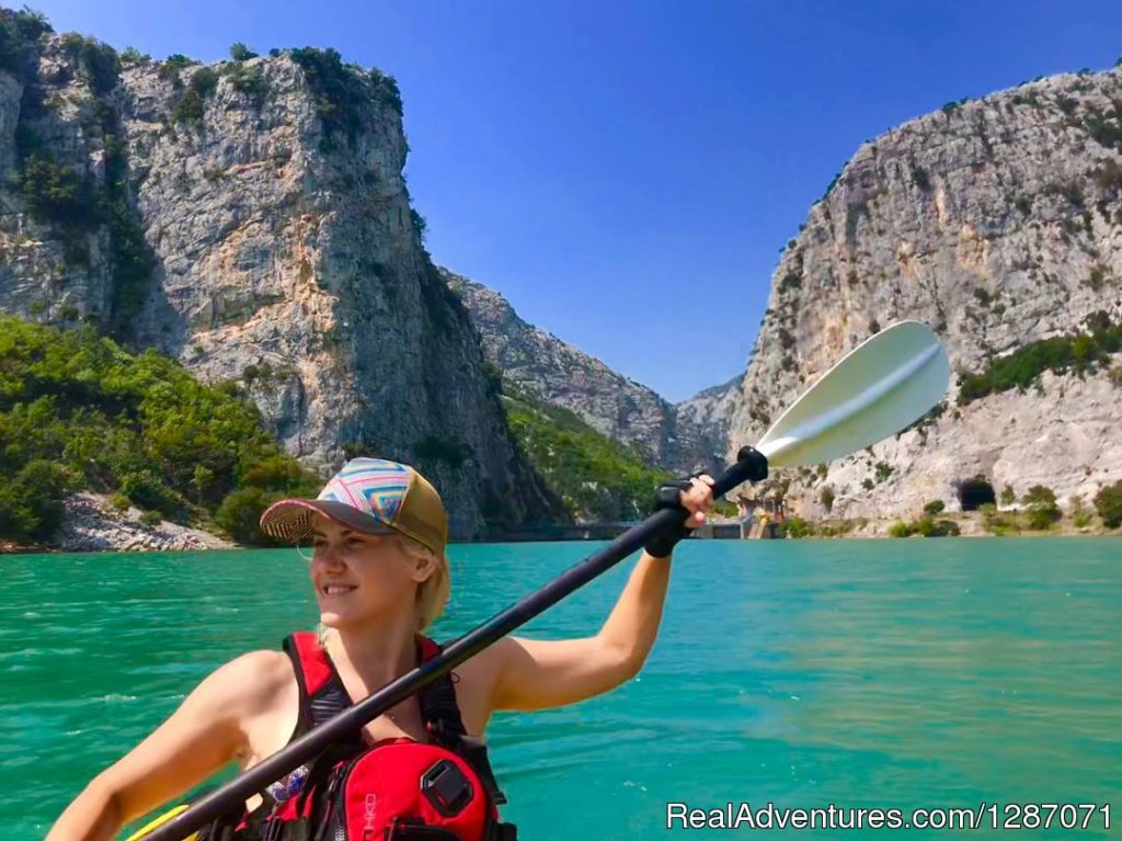 Kayaking in Ulza Ecopark | Kayak, Snorkel and Hike Canyons in Albania | Image #3/4 | 