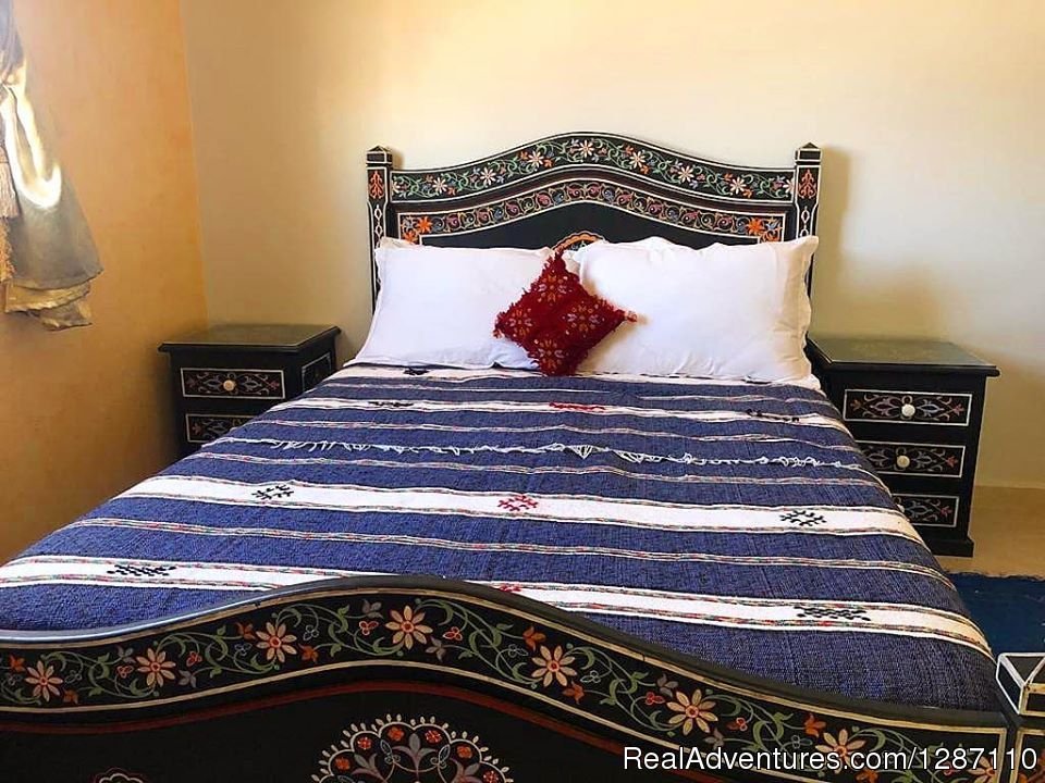 Double bed room with Balcony | MoonLight Surf House | Tamraght, Morocco | Hotels & Resorts | Image #1/10 | 