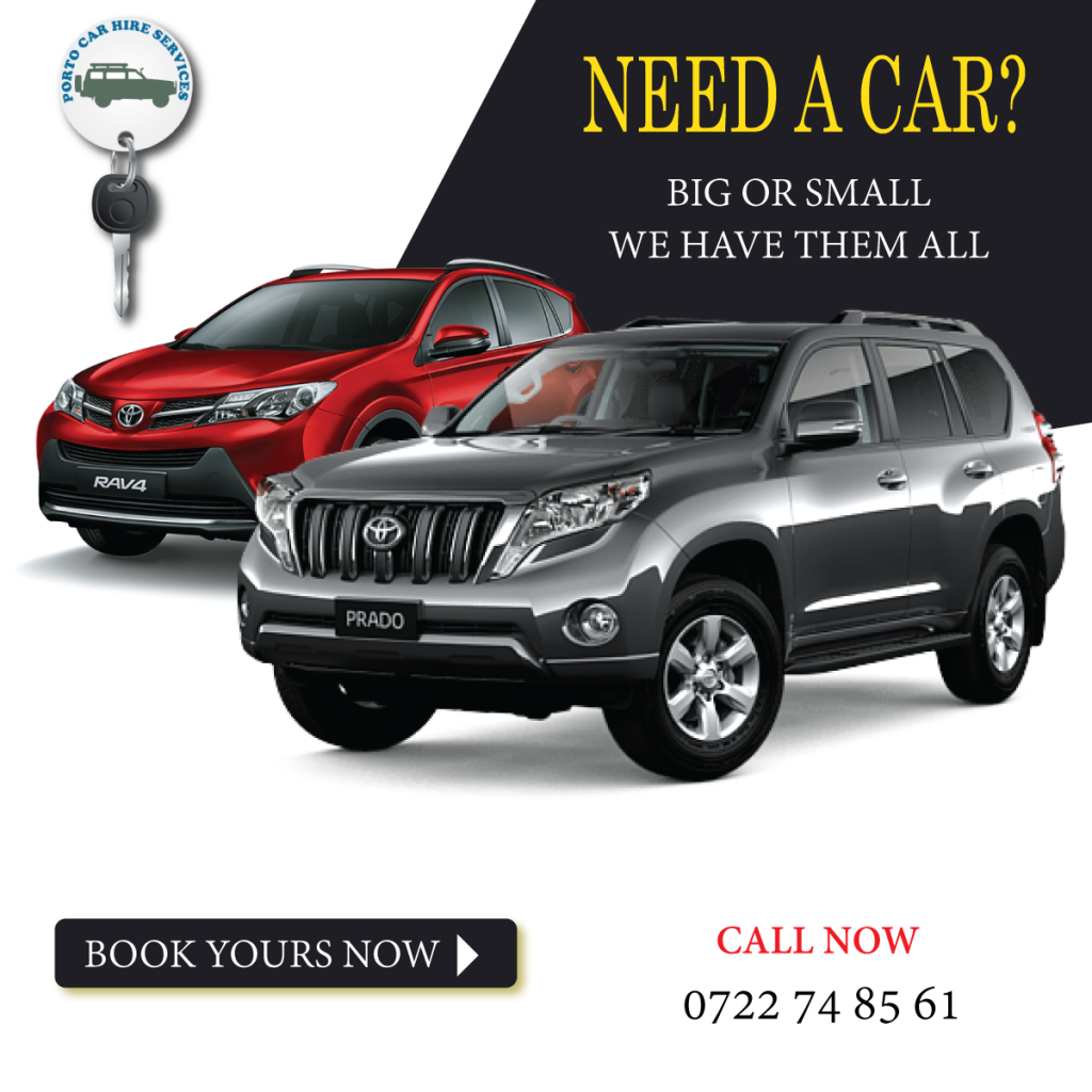 Need A Car? | Porto Car Hire Kenya | Nairobi, Kenya | Car Rentals | Image #1/1 | 