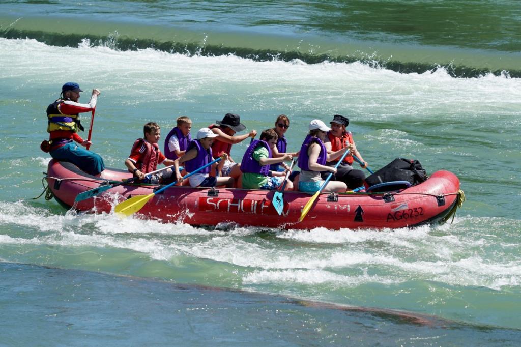 Raft with Kids, As Young as Age Four