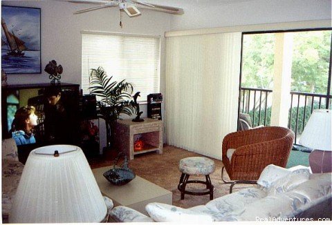 Living area & Lanai | Beechwood Cove - Sarasota/Siesta Key | Image #3/6 | 