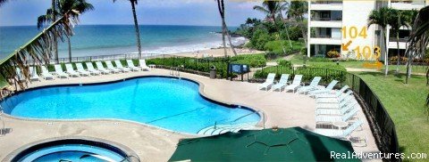 Oceanfront Pool and Spa | Polo Beach 2-4 Bd beachfront-Wailea, Makena, Maui | Wailea, Hawaii  | Vacation Rentals | Image #1/19 | 