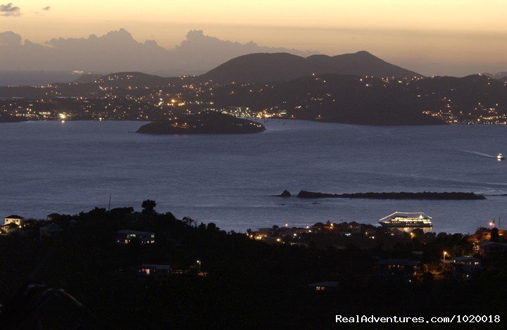 St. Thomas at Night | Cloud Nine, Panoramic Views of Oceans and Islands | Image #10/24 | 