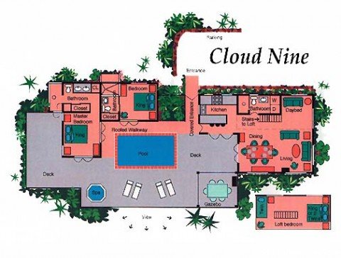 Floor Plan | Cloud Nine, Panoramic Views of Oceans and Islands | Image #24/24 | 