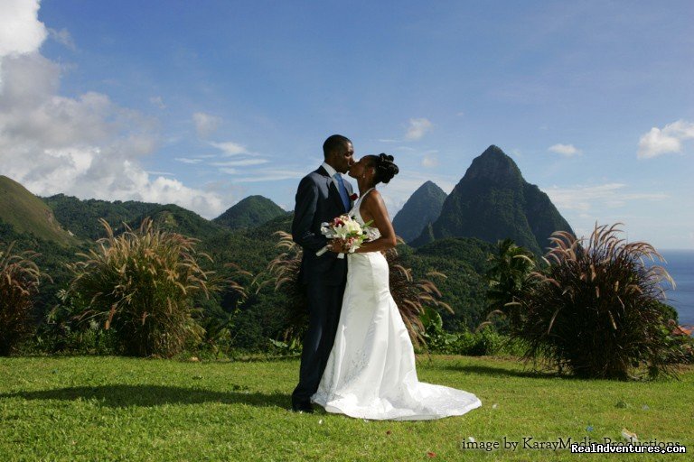 Wedding Couple on the lawn | La Haut Resort | Image #15/21 | 